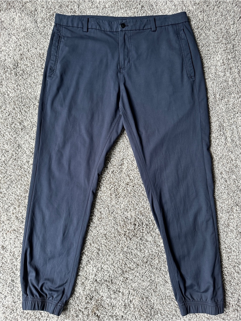 lululemon athletica Men's Dark Navy Slim Jogger 38 x 30